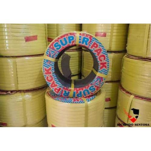 [EZR.3601415] Tali ikat dus straping band 15mm kuning 5/8" paking packing barang