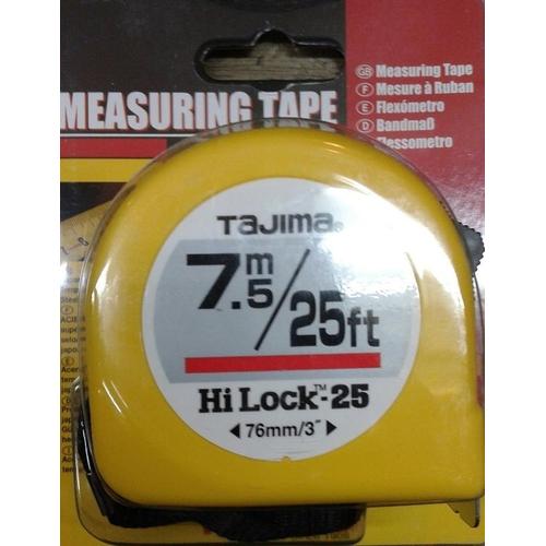 [EZR.3601443] meteran tajima 7,5M measuring tape 7,5 M Meter ukur steel Japan Asli