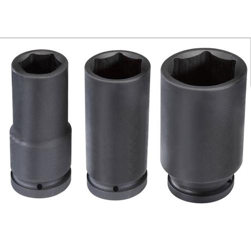 [EZR.3601456] Deep impact socket Drive 1" x 41mm Germany mata sock wrench hitam