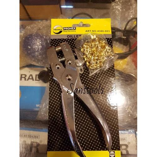 [EZR.3601483] Tang plong mata ayam Prohex 2 in 1 / oilet eyelet pliers germany