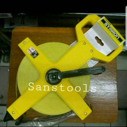 [EZR.3601533] meteran TAJIMA 50M SYMRON R tancap tanah 50 m Meter fiberglass gulung