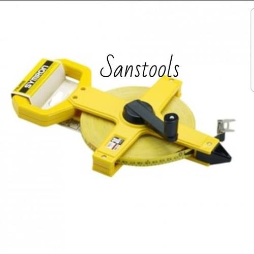 [EZR.3601536] meteran tajima 100 meter M SYMRON R tancap tanah gulung roll 100M