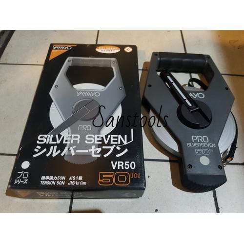 [EZR.3601557] measuring tape 50m yamayo SILVER SEVEN meteran gulung 50 m meter VR50