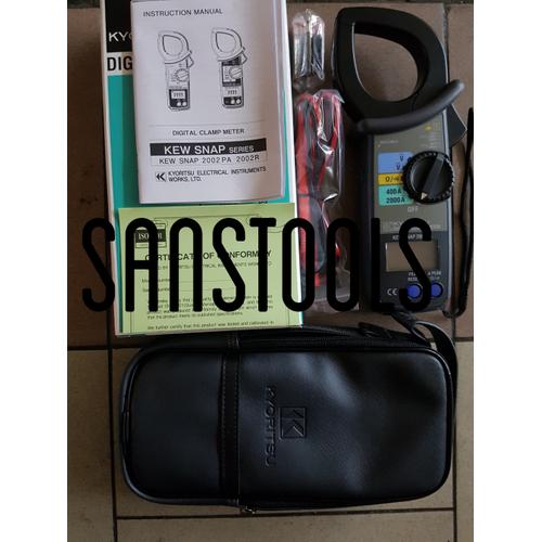 [EZR.3601568] KYORITSU 2002PA digital clamp meter tang ampere 2002 PA AC 2000A ASLI