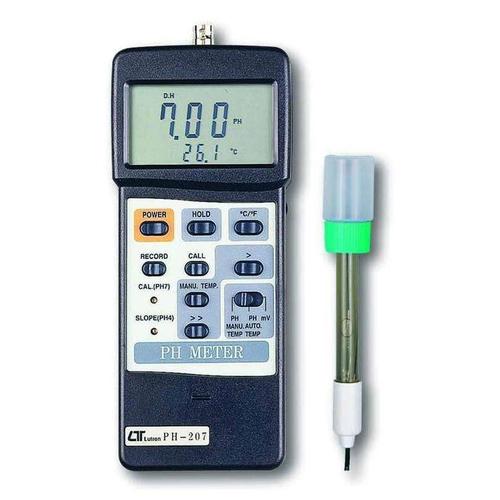 [EZR.3601575] LUTRON PH-207 PH meter with probe PE-03 ASLI PH207 PE03