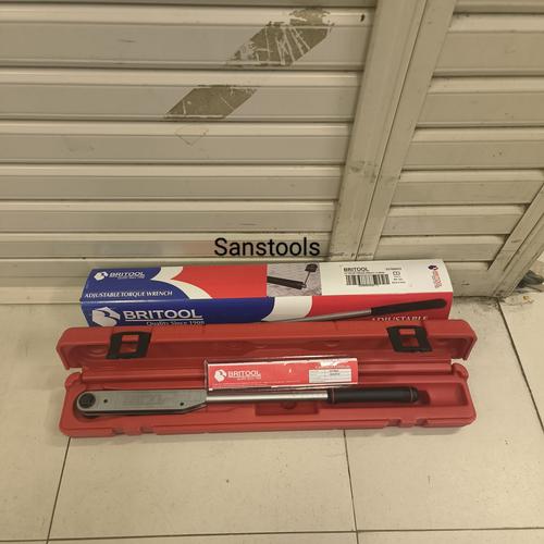 [EZR.3601585] kunci momen torsi BRITOOL EVT600A 12-68 NM torque wrench ASLI 1/2"