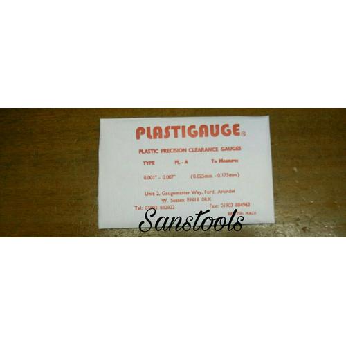 [EZR.3601620] plasti gauge / plastigauge red merah 0,001"-0,007" plastic gauge