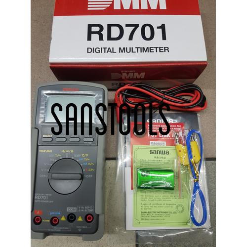 [EZR.3601641] SANWA RD701 DIGITAL MULTIMETER MULTITESTER RD-701 ASLI