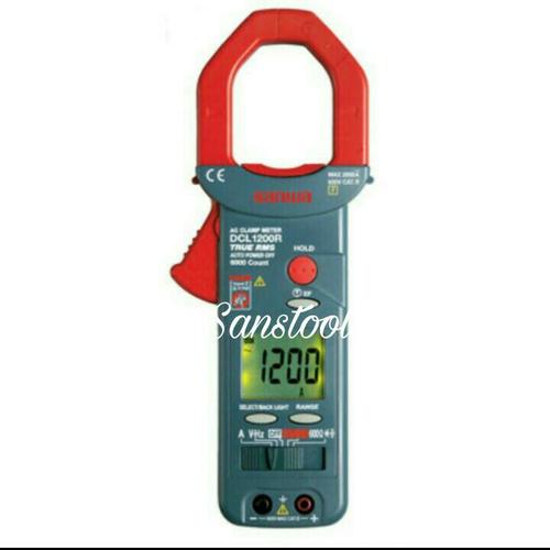 [EZR.3601642] SANWA DCL1200R TANG AMPERE CLAMP METER AC DCL 1200 R DCL-1200R ASLI
