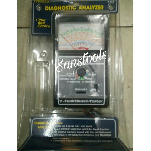 [EZR.3601656] TACH DWELL TESTER R-774 diagnostic analyzer R774 alat ukur sudut cam