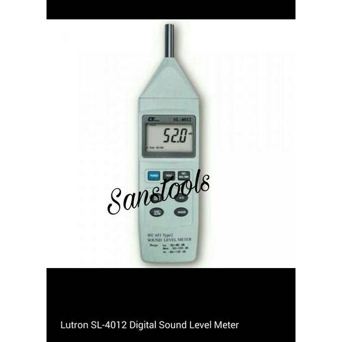 [EZR.3601662] LUTRON SL-4012 digital sound level meter SL4012 ASLI GARANSI