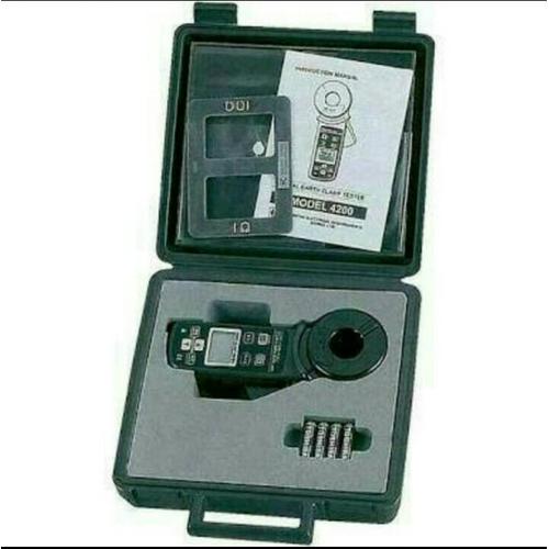 [EZR.3601669] KYORITSU 4200 digital EARTH CLAMP TESTER tang ampere grounding ASLI