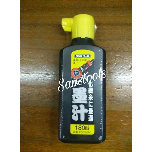 [EZR.3601670] TINTA SIPATAN TAJIMA PSB2-180 cair 180ML ASLI JAPAN hitam merah putih