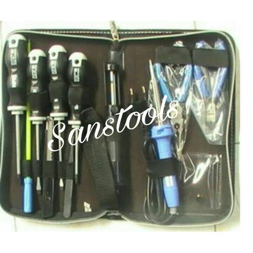 [EZR.3601681] SANFIX Q-8 professional electrical toolkit tool kit Q8 ORIGINAL ASLI