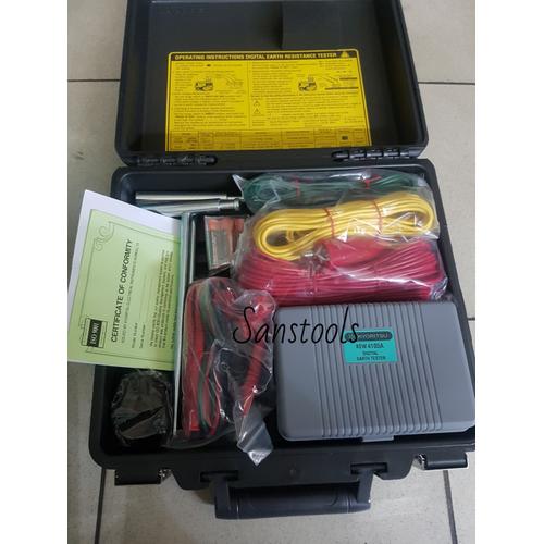 [EZR.3601714] KYORITSU 4105AH grounding earth tester kit set 100% ASLI
