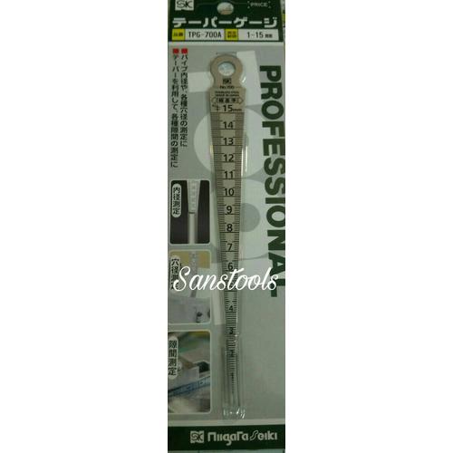 [EZR.3601717] tapper gauge gage NIIGARA SEIKI NO. 700 SK ukur kedalaman bor ASLI