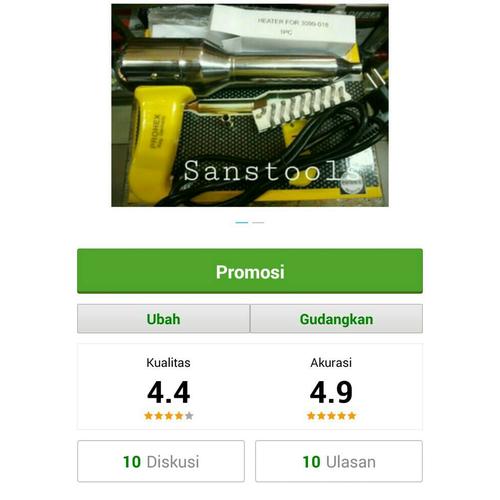 [EZR.3601725] PLASTIC WELDING PROHEX / mesin las plastik HEATGUN HEAT GUN HOT