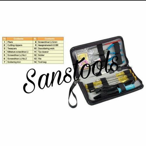 [EZR.3601756] GOOT TL-10 electric toolkit set GOOT TL10 JAPAN ASLI