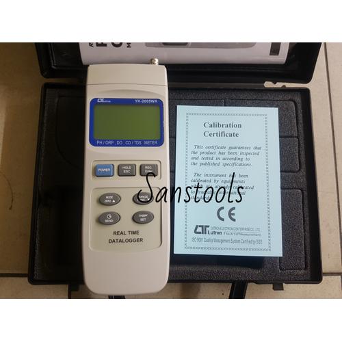 [EZR.3601773] LUTRON YK-2500WA PH ORP DO CD TDS METER ASLI GARANSI