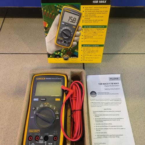[EZR.3601779] FLUKE 15B+ DIGITAL MULTIMETER 600V ASLI 100%