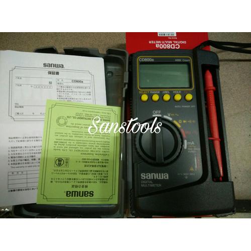 [EZR.3601780] SANWA CD800A DIGITAL MULTIMETER JAPAN QUALITY