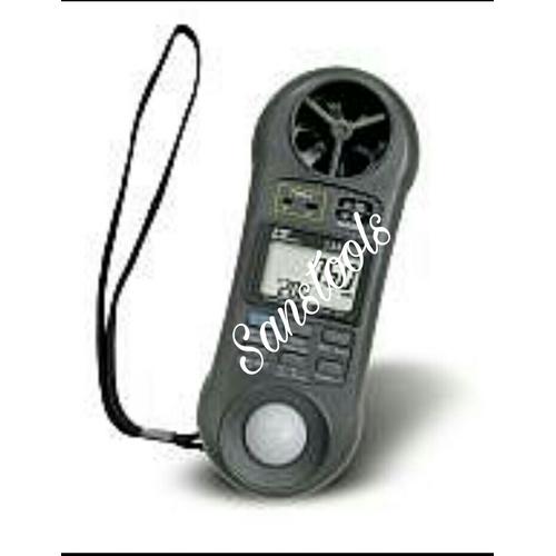 [EZR.3601783] Lutron LM-8010 4 in 1 anemometer hummidity light meter asli