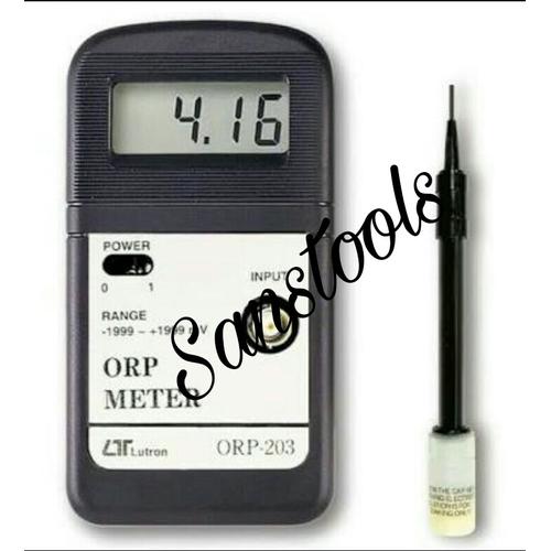 [EZR.3601790] LUTRON ORP-203 WITH PROBE ORP-14 ORIGINAL 100% GARANSI