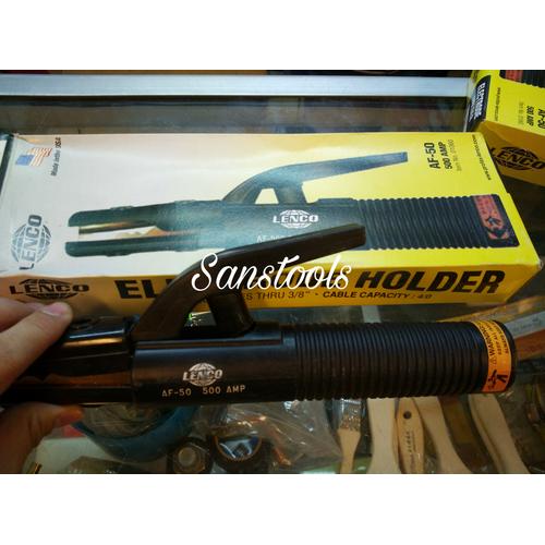 [EZR.3601801] stang las / tang las LENCO 500A AF-50 AMERIKA ASLI FULL TEMBAGA