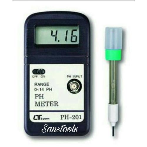 [EZR.3601802] LUTRON PH-201 + PE-03 ELECTRODE PH METER ASLI BERGARANSI