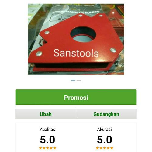 [EZR.3601821] siku magnet las 75LBS sangat rekat dan kuat