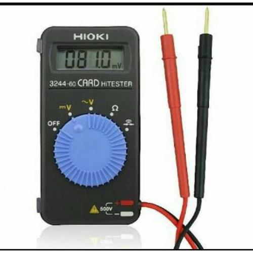 [EZR.3601853] HIOKI 3244-60 POCKET DIGITAL MULTIMETER 500V ASLI JAPAN