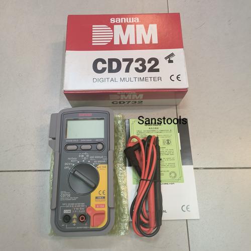 [EZR.3601857] SANWA CD732 DIGITAL MULTIMETER asli JAPAN