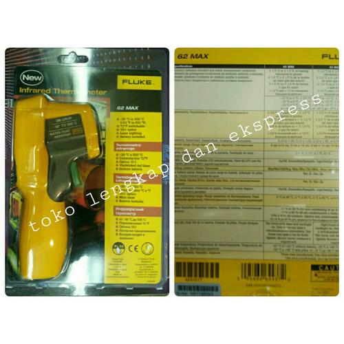 [EZR.3601881] FLUKE 62MAX INFRARED THERMOMETER ORIGINAL 100%