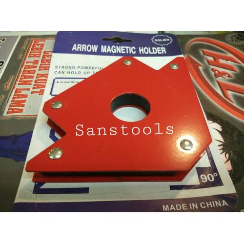 [EZR.3601975] magnet holder / arrow magnetic / siku magnet untuk las 50LBS