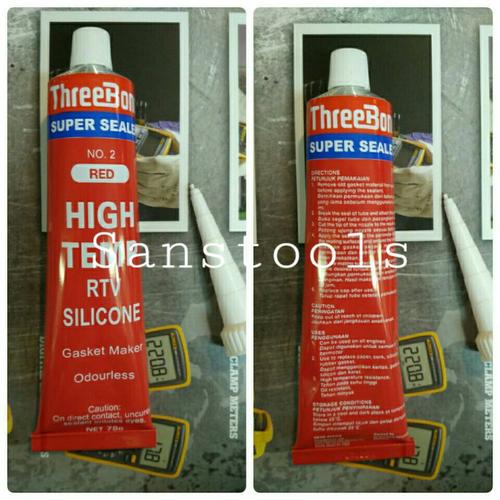[EZR.3601980] silicone tahan panas / threebond high temp NO2 RED