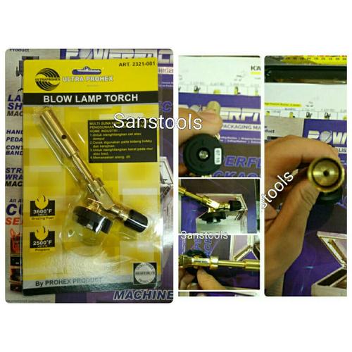 [EZR.3602011] blow lamp torch / gas torch prohex GERMANY FULL BRASS