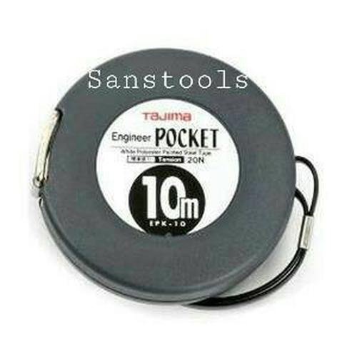 [EZR.3602018] measuring tape / meteran tajima 10 meter pocket size JAPAN