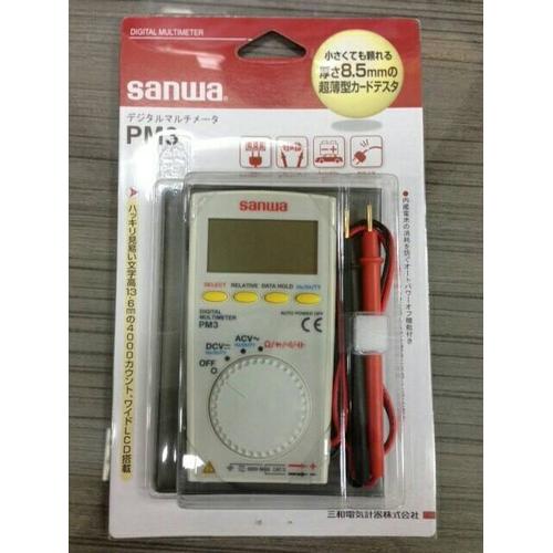 [EZR.3602085] multitester digital / digital multimeter SANWA PM3 ORIGINAL