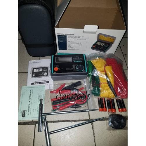 [EZR.3602112] grounding tester / earth tester KYORITSU 4105A SOFT CASE ORIGINAL