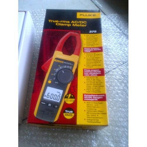 [EZR.3602135] tang ampere digital / digital clamp meter FLUKE 375 AC/DC TRUE RMS