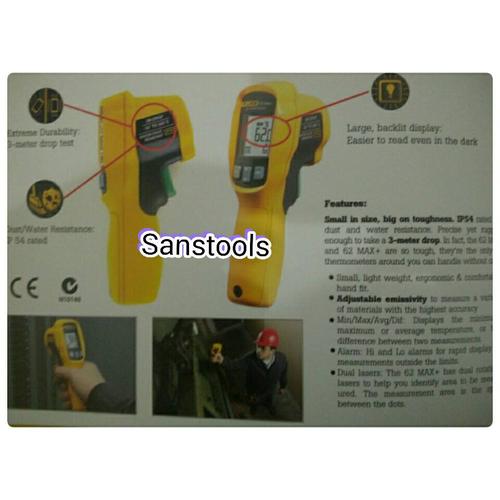 [EZR.3602138] infrared thermometer / thermometer infrared FLUKE 62 MAX+