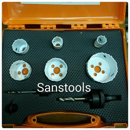 [EZR.3602153] hole saw set 13 pcs BI METAL untuk besi stamvick