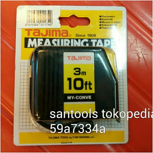 [EZR.3602209] meteran tajima 3 meter my conve / measuring tape tajima
