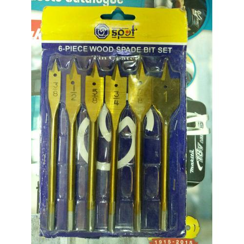 [EZR.3602234] mata bor kayu kipas 6pcs spot