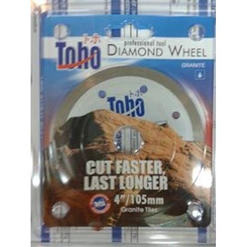 [EZR.3602348] diamond wheel toho 4" wet / mata potong keramik /pisau potong keramik