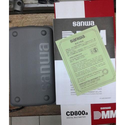 [EZR.3602353] digital multimeter Sanwa CD800A japan