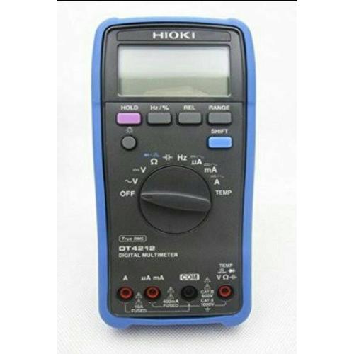 [EZR.3602432] HIOKI DT4212 DIGITAL MULTIMETER TRUE RMS ASLI JAPAN