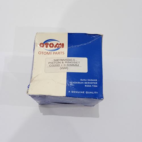 [EZM.1150010] Seher Piston Set Otomi Motor Roda Tiga Karya 200 cc Oversize 0,50 mm