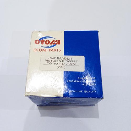 [EZM.1150011] Seher Piston Set Otomi Motor Roda Tiga Karya 150 cc Oversize 0,25 mm