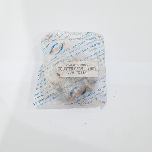[EZM.1150028] Gigi Gearbox Kiri 16T Otomi Karya 150 & 200 cc / Counter Gear L (16T) Otomi